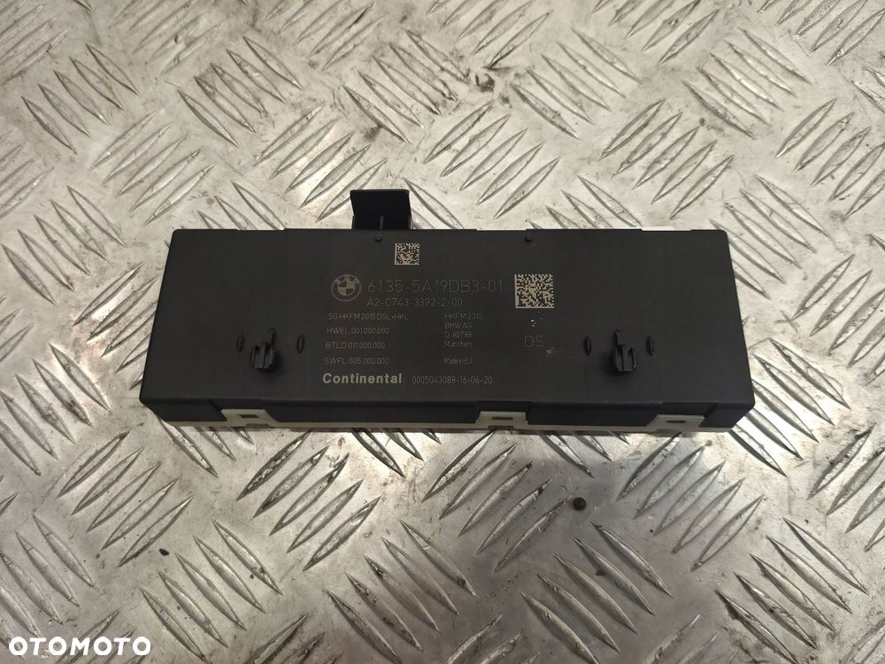 BMW G31 MODUŁ KLAPY 5A19DB3 - 2