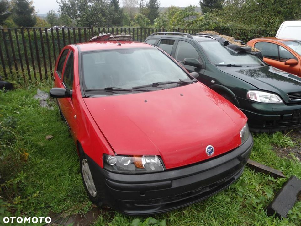 Fiat Punto II 2 1.2 8V , 1.9 JTD NA CZĘŚCI Benzyna , Turbo Diesel, Chrzanów zielony czerwony - 9