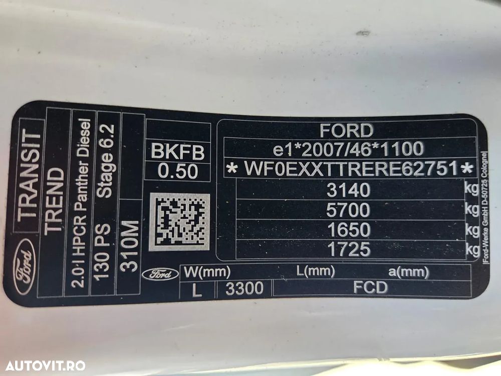 Ford New Transit EcoBlue L2H2 - 39