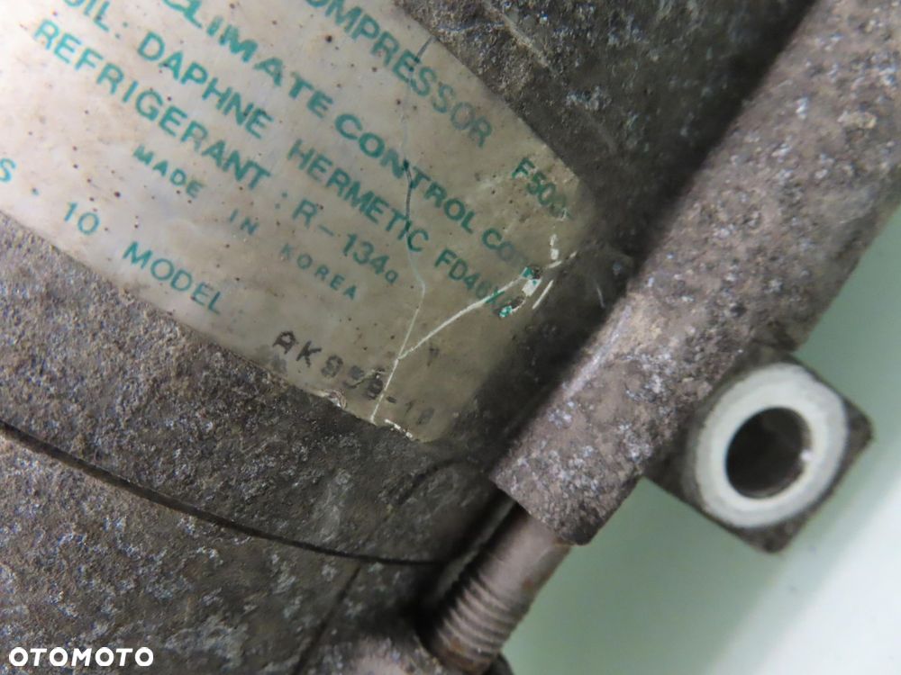 KOMPRESOR KLIMATYZACJI HYUNDAI LANTRA II 1.6 AK95810 FD46X6 F500 - 4