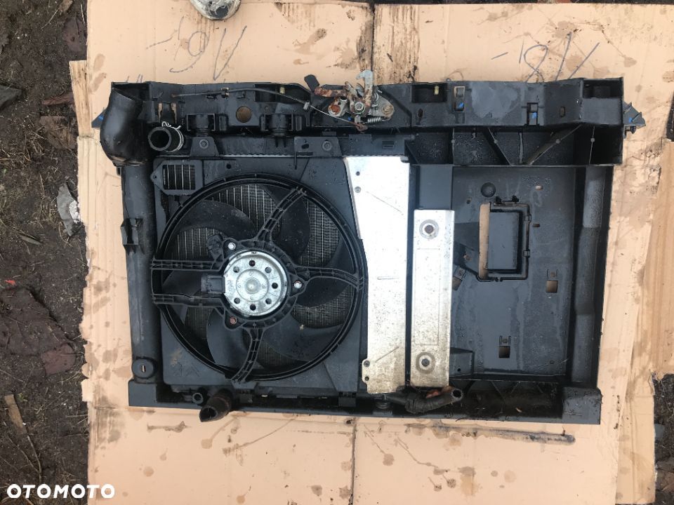 PAS PRZEDNI Z CHŁODNICAMI  WENTYLATOR CITROEN PEUGEOT 2069682586580 - 5
