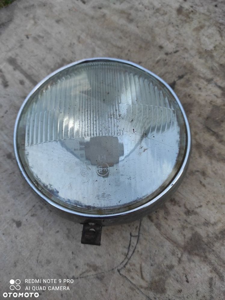 Optyka lampy MZ 250ts klosz ramka odbłyśnik oryginał DDR 13.138