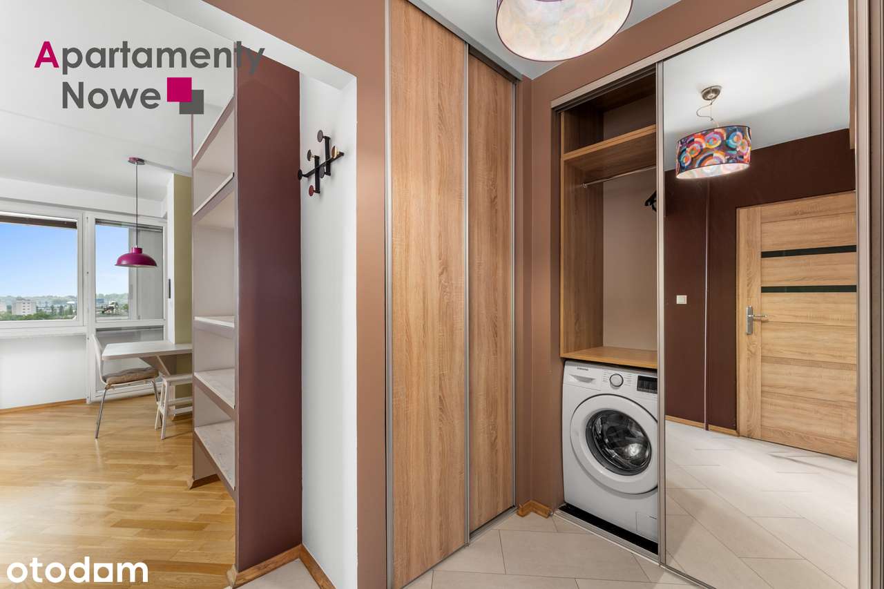 Przytulne, słoneczne studio 30m2 z pięknym widokiem ul.Królewska 55