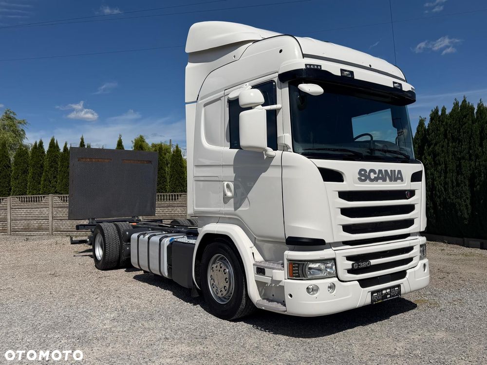 Scania G320 / Rama do zabudowy / Retarder / - 14