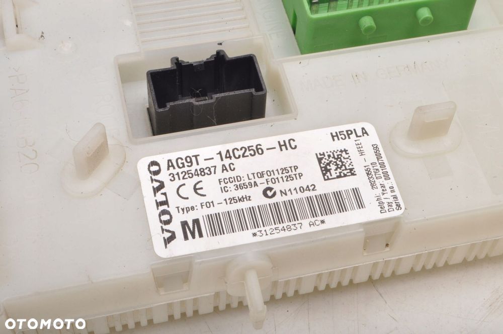 VOLVO V70 III SKRZYNKA MODUŁ BSI 31254837  AG9T-14C256-HC - 2