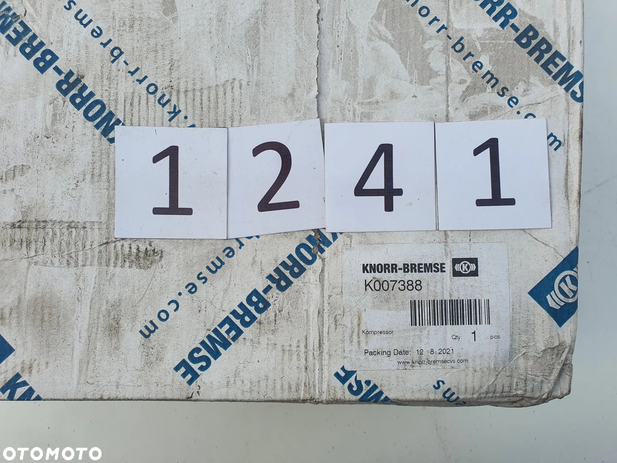 Sprężarka Powietrza Kompresor Knorr-Bremse K007388 ACX69D Iveco - 7