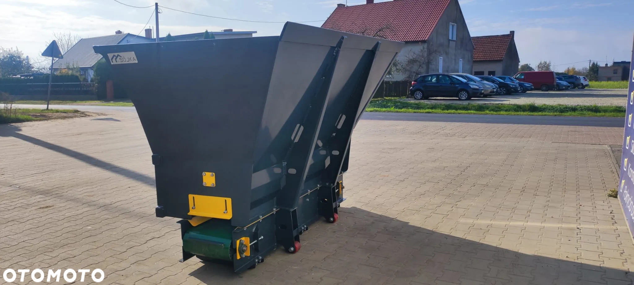 Łyżka - szufla - do separatu, ścielenia, ścielarka, rozścielacz - euro, JCB, manitou, JLG, Merlo, Matbro, Kramer, Dieci, Terex - 2