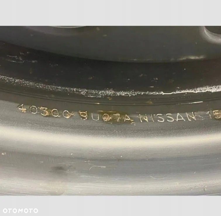 KOŁO DOJAZDOWE NISSAN TIIDA NV200 ALMERA N16 125/70R15 4X114,3 4J - 11
