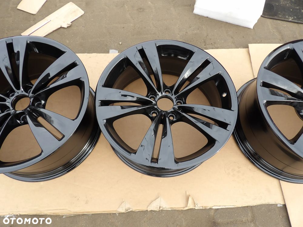 BMW - F01,F02,F04,F07 - FELGI ALUMINIOWE - ODRESTAUROWANE - 2 SZEROKOŚCI - 8,5Jx20EH2  IS25 - 10Jx20EH2  IS41 - IDEALNE - KOMPLET - 6788705  6788706 - 3
