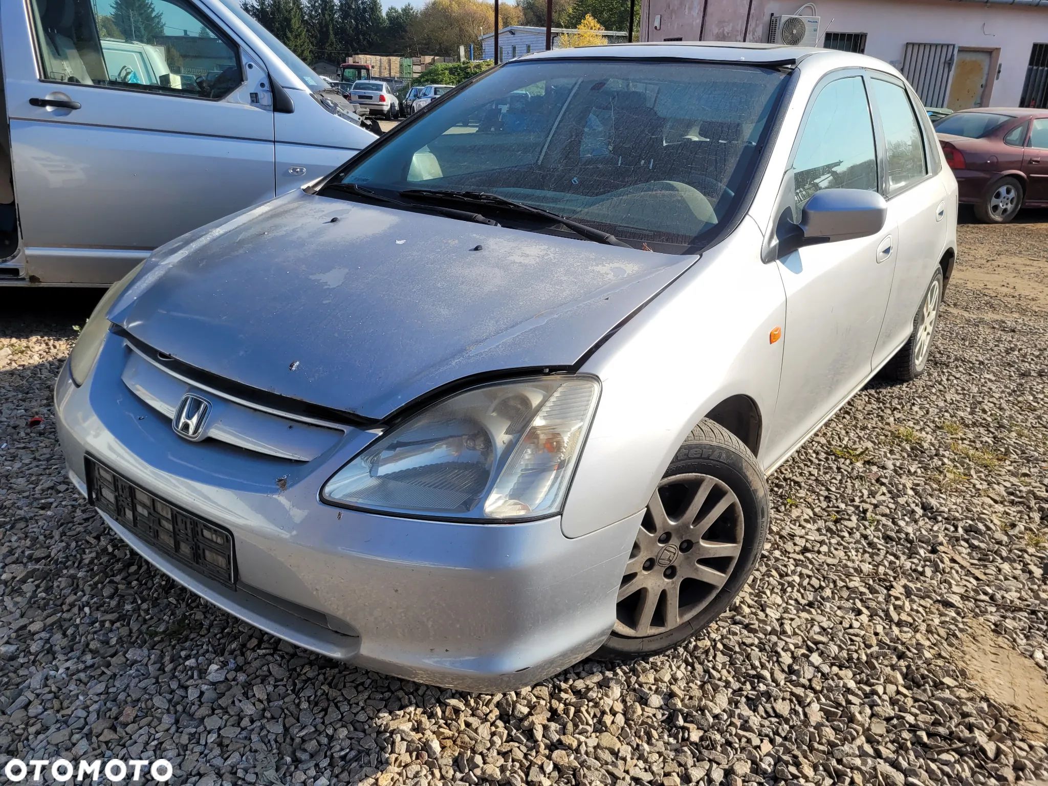 HONDA CIVIC VII 1.6 D16V1 silnik skrzynia napęd sanki belka wahacz wahacze zacisk zaciski zwrotnica piasta kopyto mc - 1