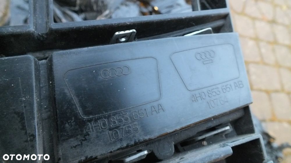 Atrapa zderzaka Audi A8 D4 Lift 4H0853651 AA /AB - 8