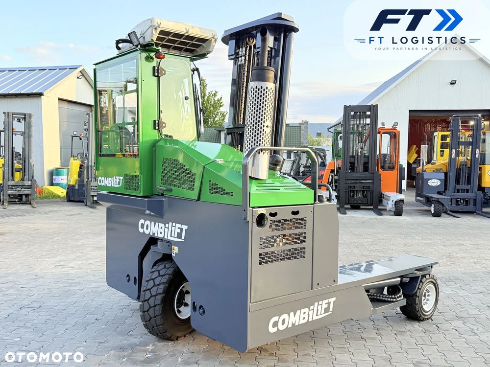 Combilift WÓZEK CZTEROKIERUNKOWY - WIELOKIERUNKOWY | COMBILIFT C4500 | DIESEL | TRIPLEX 6000 MM | POZYCJONER WIDEŁ | WOLNY SKOK | NOWE OPONY | OGRZEWANIE | PO SERWISIE | STAN IDEALNY - 8
