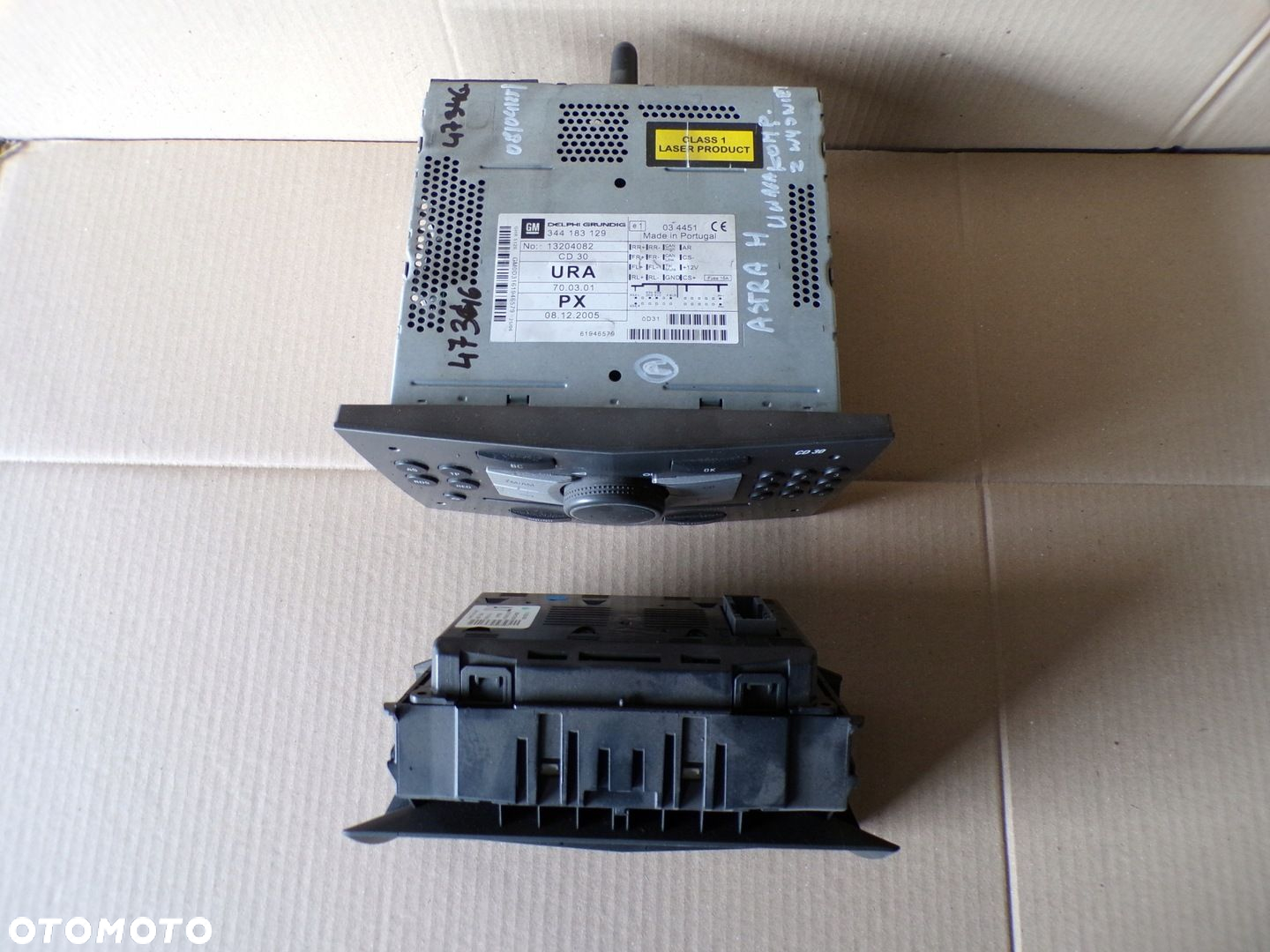 ASTRA III H RADIO WYŚWIETLACZ 344183129 - 3
