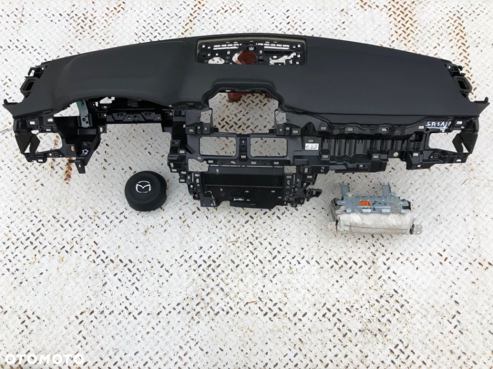 MAZDA CX5 DESKA KONSOLA KOKPIT PULPIT PÓŁKA PARAPET AIRBAG AIR ABG na wymianę od ręki na MAGAZYNIE Raz2 !!! - 2