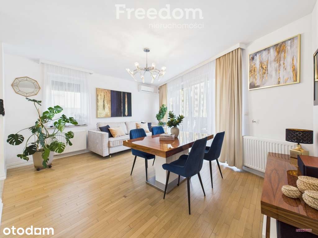 Przestronne 2 poziomy z balkonem