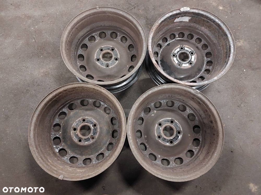 FELGA STALOWA 4SZT 5x112 6,5Jx16 ET42 FI57,1 VW AUDI SKODA 3C0601027BE - 5