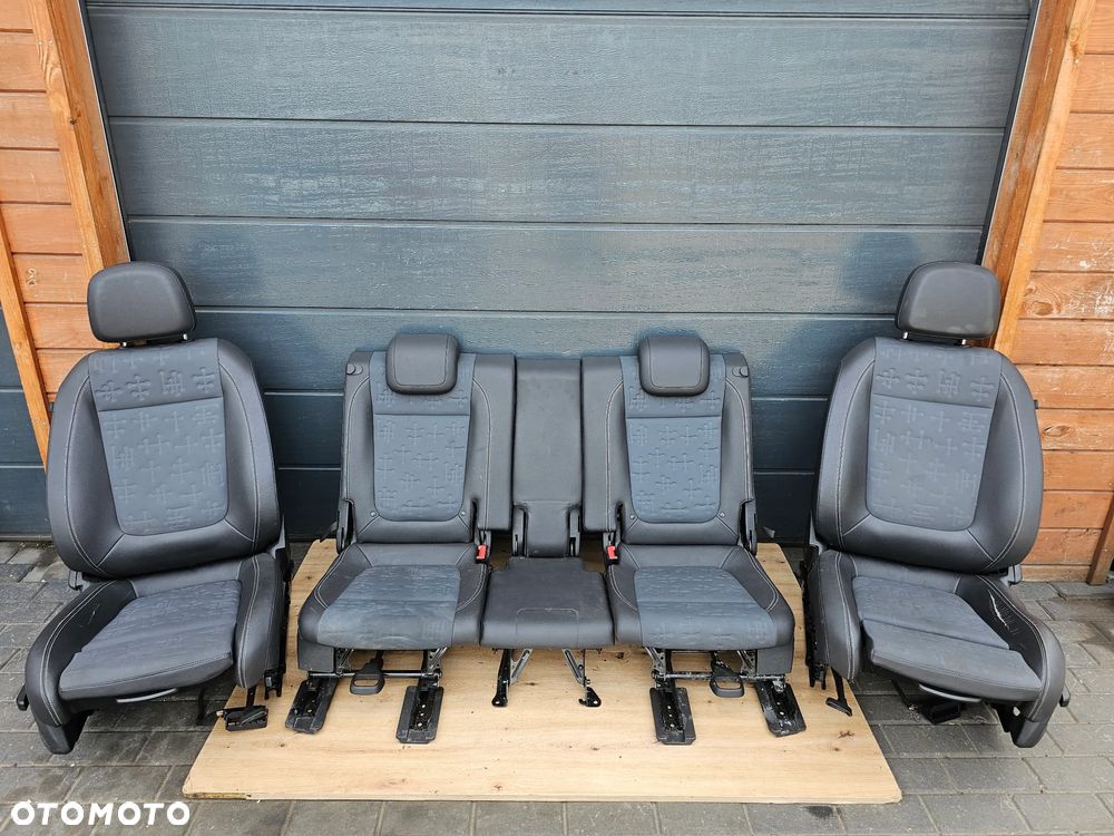 FOTELE PRZÓD TYŁ PODUDZIA PÓŁSKÓRA OPEL MERIVA B EUROPA PODGRZEWANE