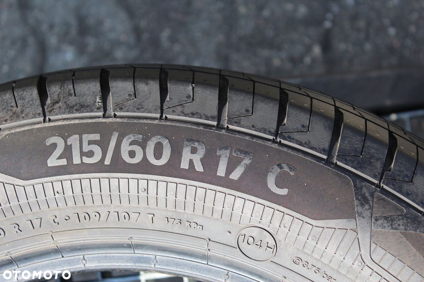 4x 215/60R17C CONTINENTAL VAN CONTACT ECO 109/107T 23r - 8