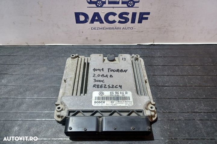 Calculator motor ECU 03G906016DR 0281011844 - 2.0 BKD 03G906016DR 028 - 1