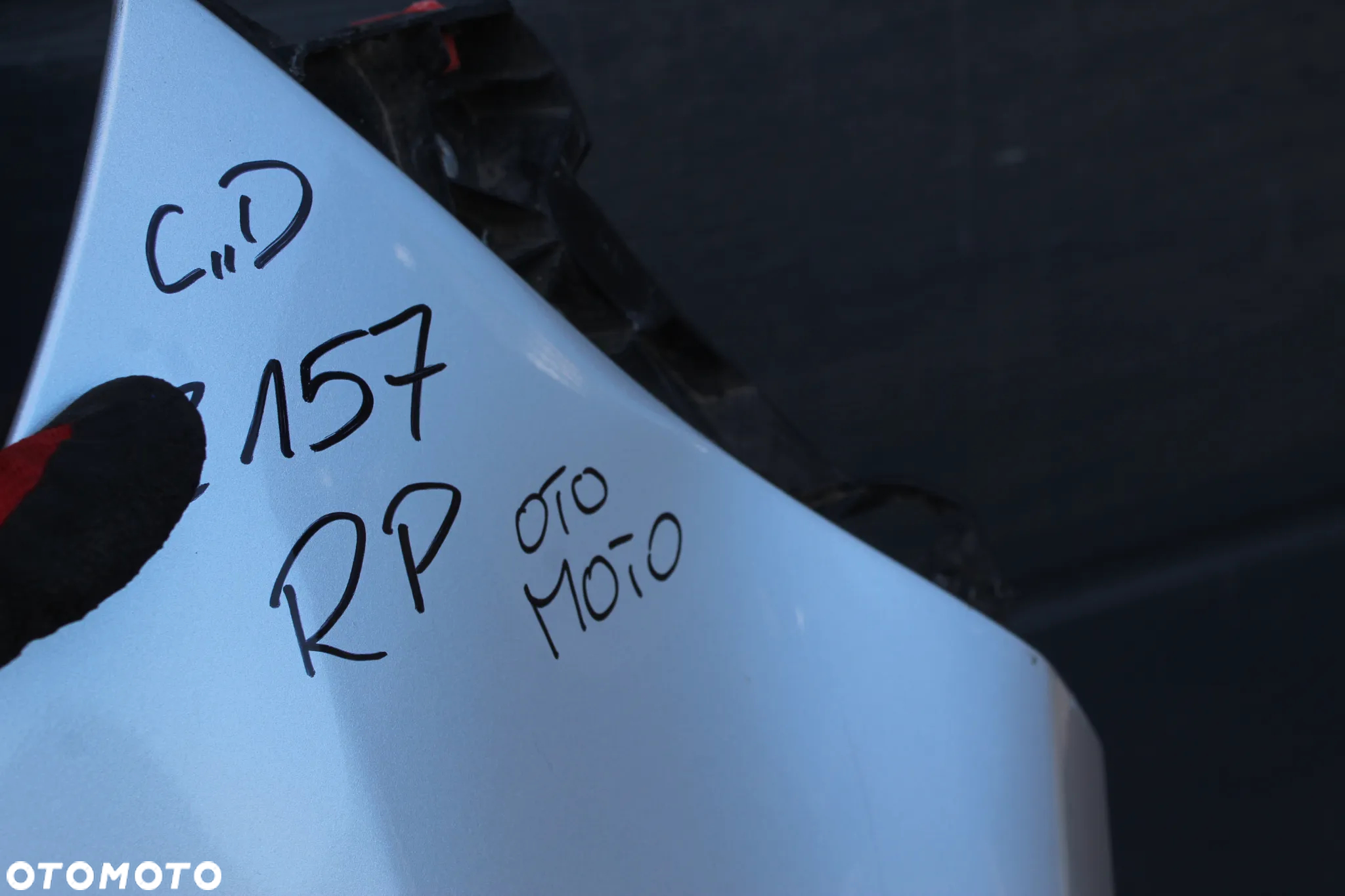 BŁOTNIK PRAWY PRZÓD PRZEDNI OPEL CORSA D Z157 - 21