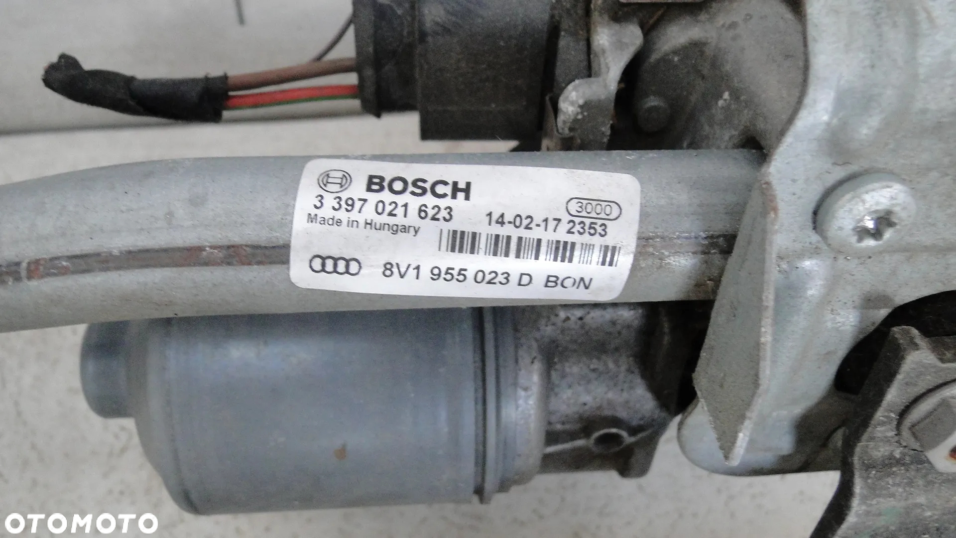 AUDI A3 S3 8V MECHANIZM SILNICZEK WYCIERACZEK EUROPA - 4