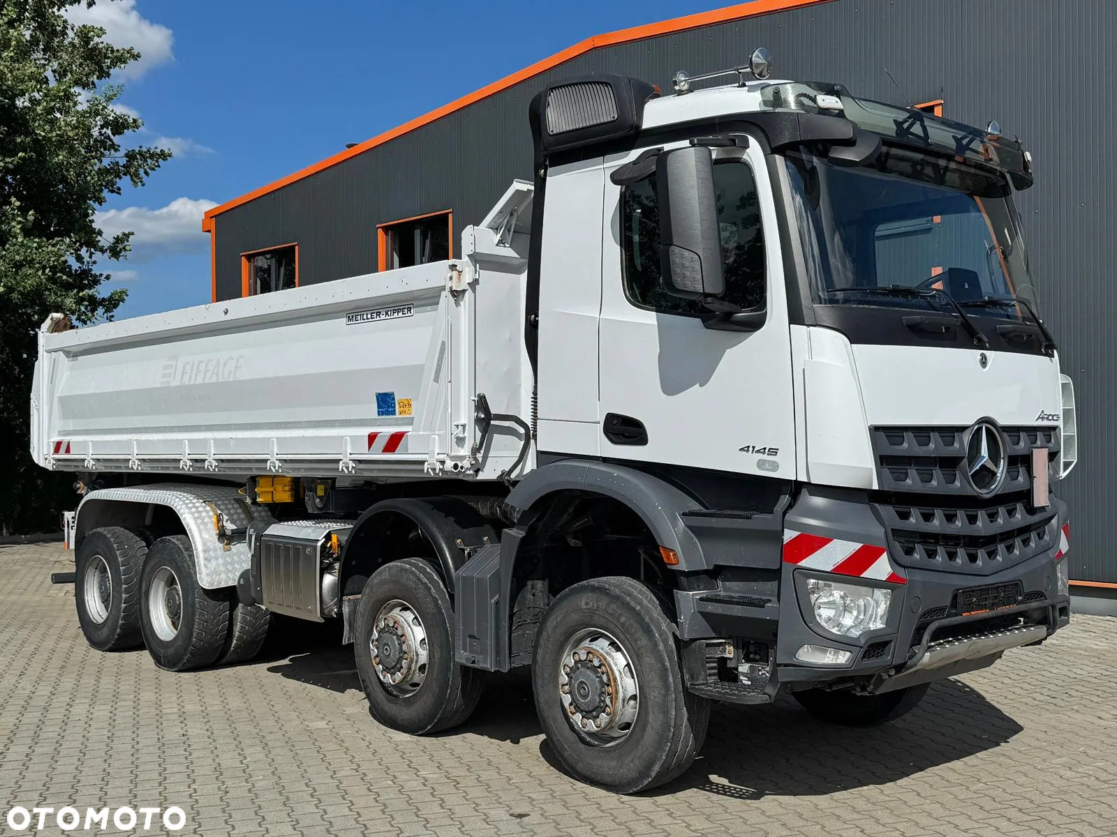 Mercedes-Benz AROCS 4145 8X8 EURO6 WYWROTKA TRÓJSTRONNA Z BORDATIKIEM - 3