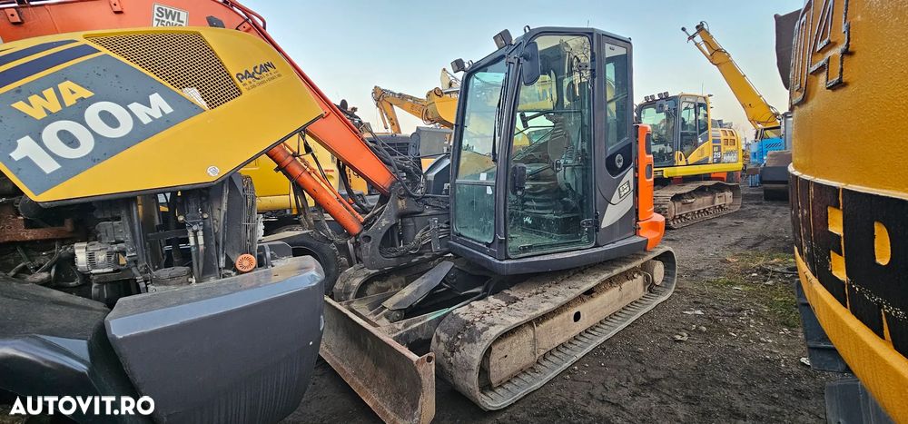 Hitachi Zaxis ZX 85 USB Mini Excavator pe șenile - 4