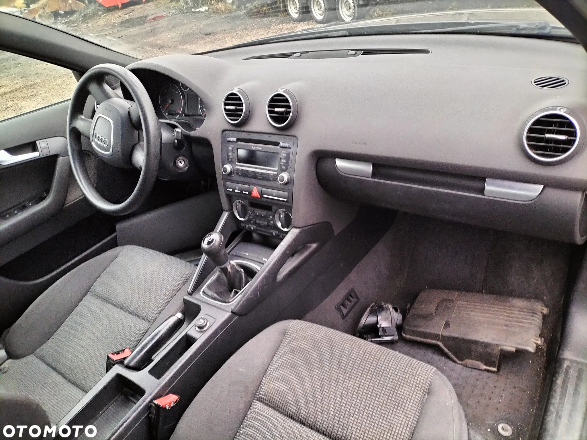 DRZWI PRAWE PRZÓD TYŁ AUDI A3 8P LIFT KOD LAK. LZ9Y03-12r - 5