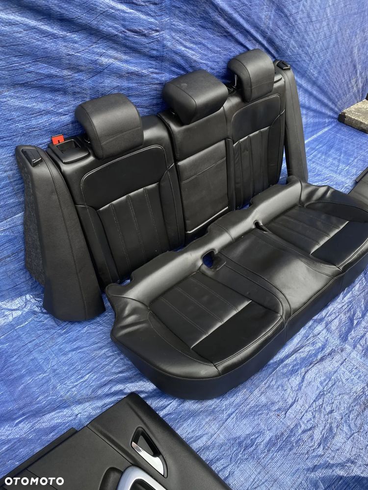FOTEL FOTELE KANAPA BOCZKI PODŁOKIETNIK TUNEL WNĘTRZE KOMPLET CZARNE SKÓRY ELEKTRYKA PAMIĘĆ OPEL INSIGNIA A SEDAN HATCHBACK KOMBI 2009-  EUROPA - 10
