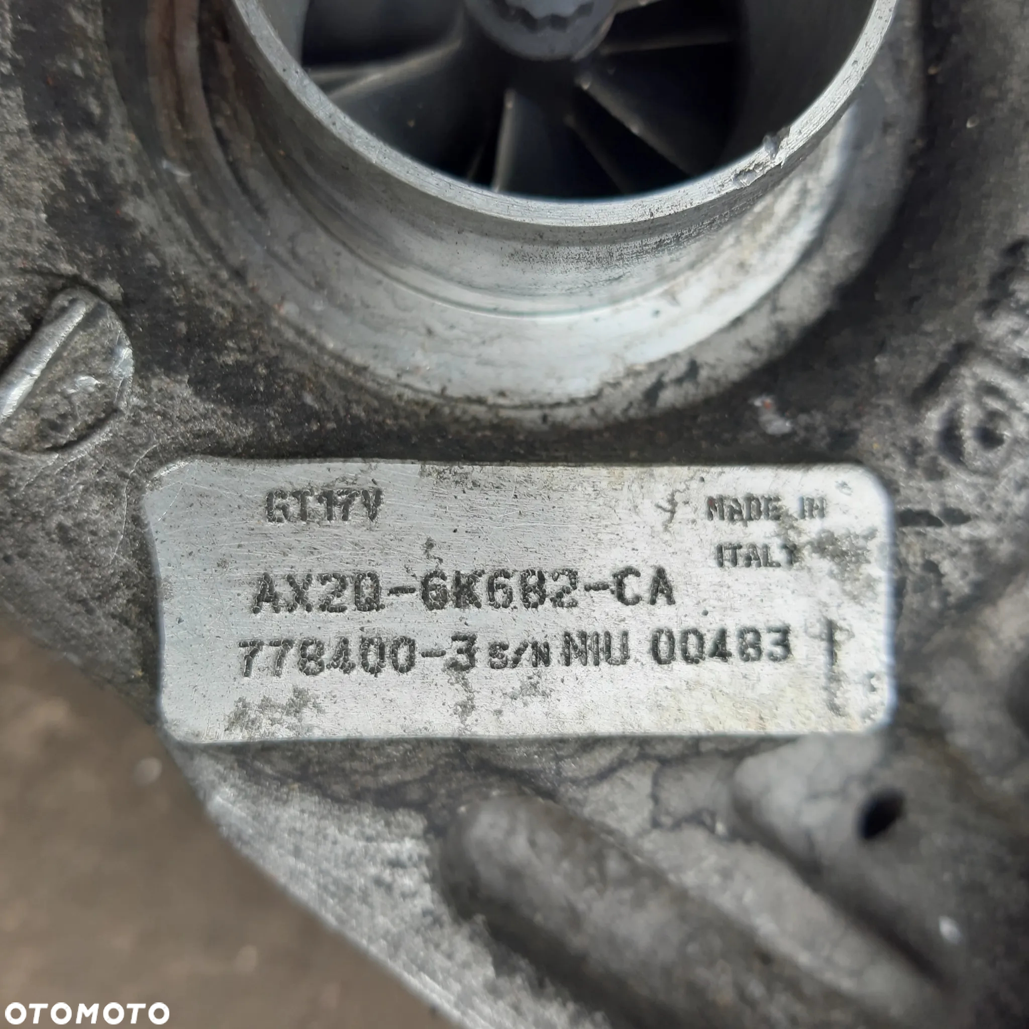 Turbosprężarka Nastawnik Lewa Jaguar Range Rover 3.0 V6 AX2Q-6K682-CA - 5