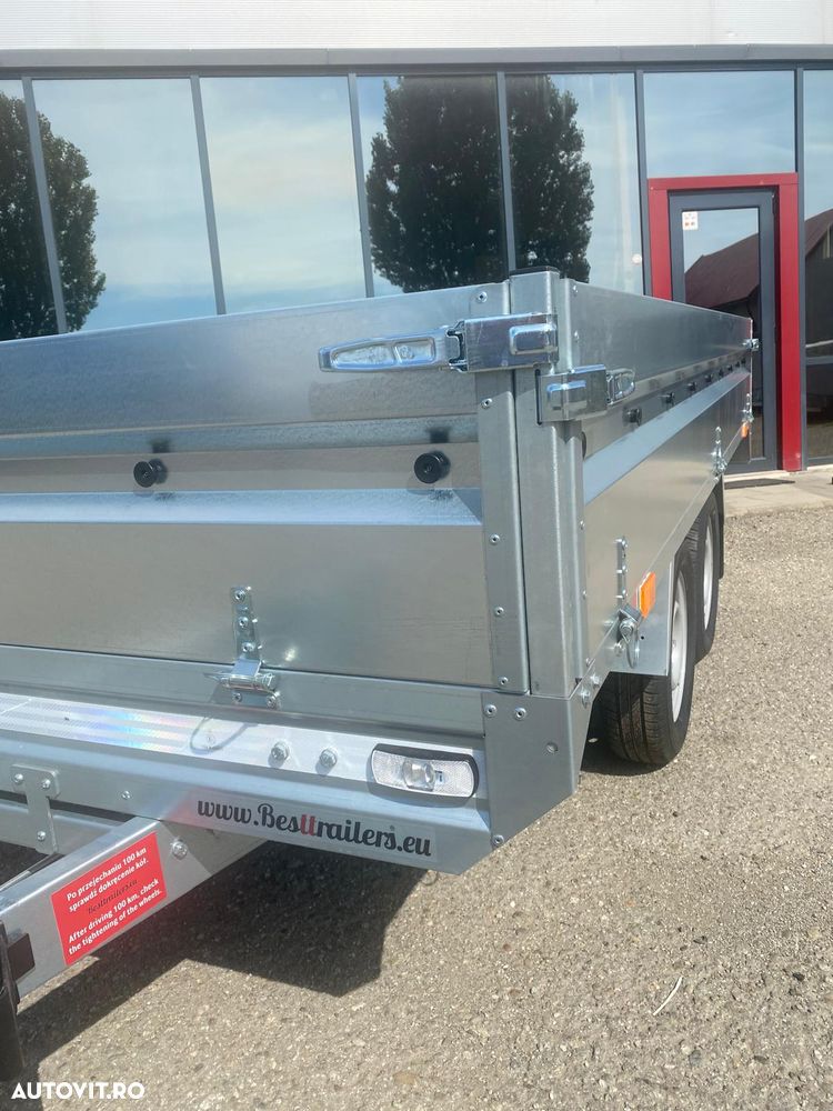 Niewiadow BESTTRAILERS Remorca auto cu 2 axe, sistem de franare  Hohlander 305/160/35 - 3