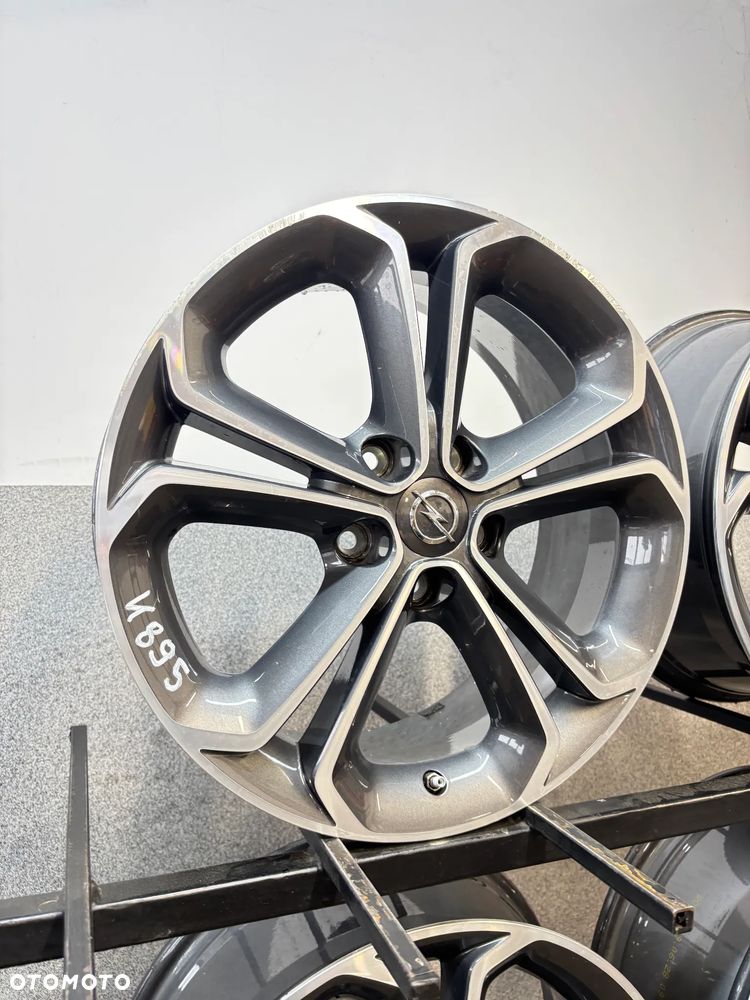 4 Felgi Alu. Opel Corsa D,E, Adam, Meriva B, Vectra C, 17" +TPMS - 4