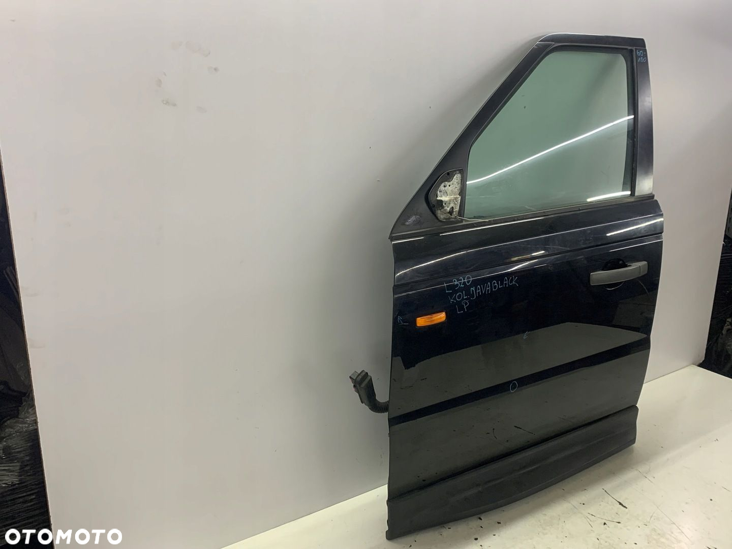 DRZWI LEWY PRZÓD RANGE ROVER SPORT I L320 KOL. JAVABLACK 05-13 LAK ORG - 2
