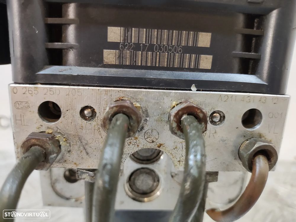 ABS MODULO BLOCO HIDRAULICO MERCEDES BENZ CLASS CLS C219 W219 A2114311312 0265960302 CLASS E W211 - 9