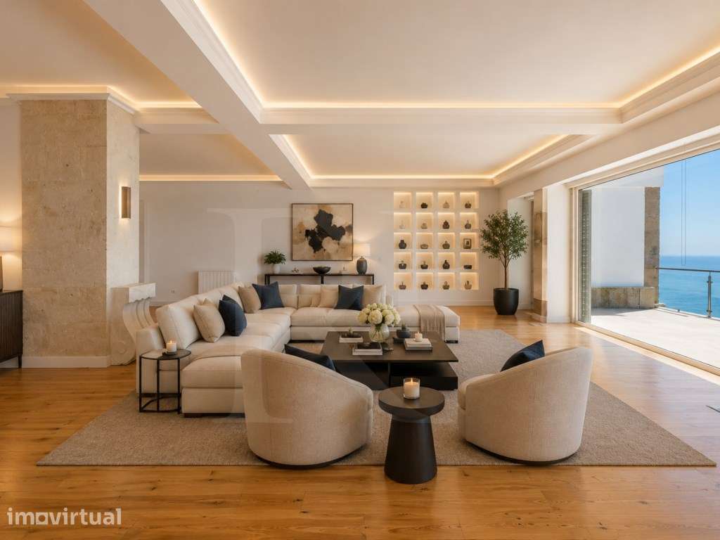Apartamento T3 com terraço e vista mar na primeira linha de oceano ... - Grande imagem: 5/29