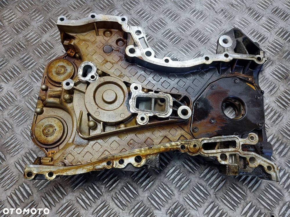 OSŁONA OBUDOWA ROZRZĄDU + POMPA OLEJU OPEL MERIVA B 1.4 16V 55562788 - 1