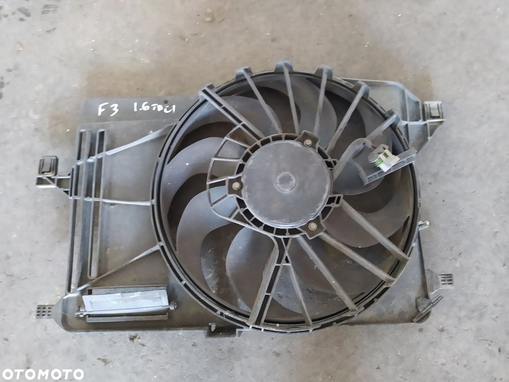 WENTYLATOR CHODNICY 1.6 TDCI 8V61-8C607-EB FOCUS MK3 RADOM - 1