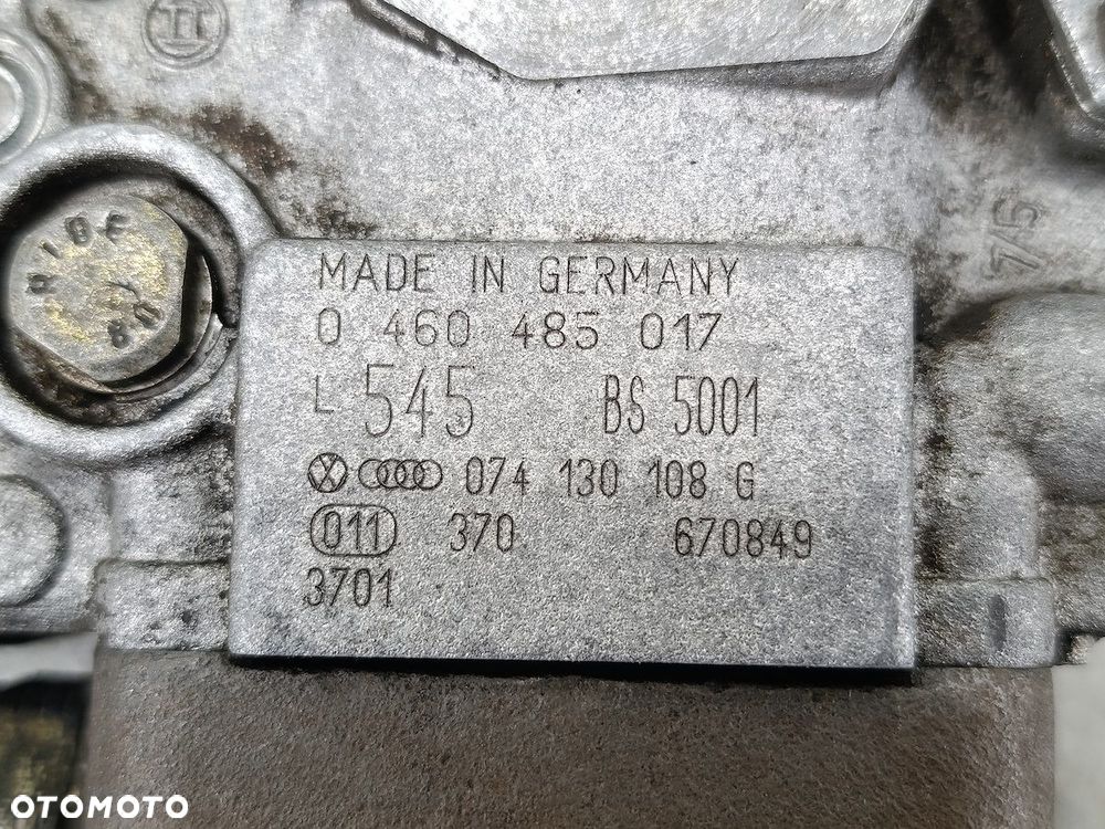 POMPA WTRYSKOWA VW TRANSPORTER T4 074130108G 0460485017  BOSCH 2.4 D - 2