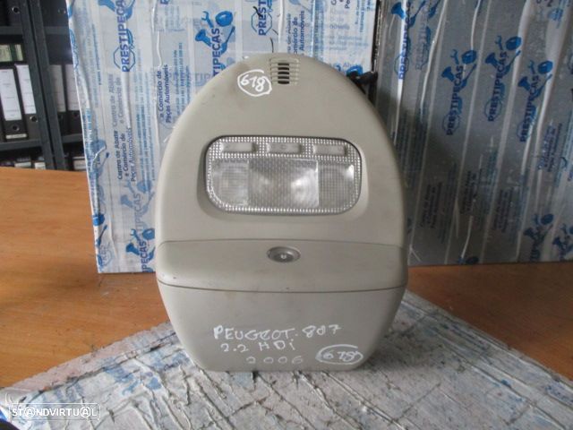 Luz De Teto Plafonier 215682 215664 PEUGEOT 807 2006 - 1