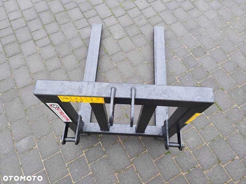 Widły do palet PALECIAK na tył TUZ na podnośnik 1200kg na tył ciągnika - 4