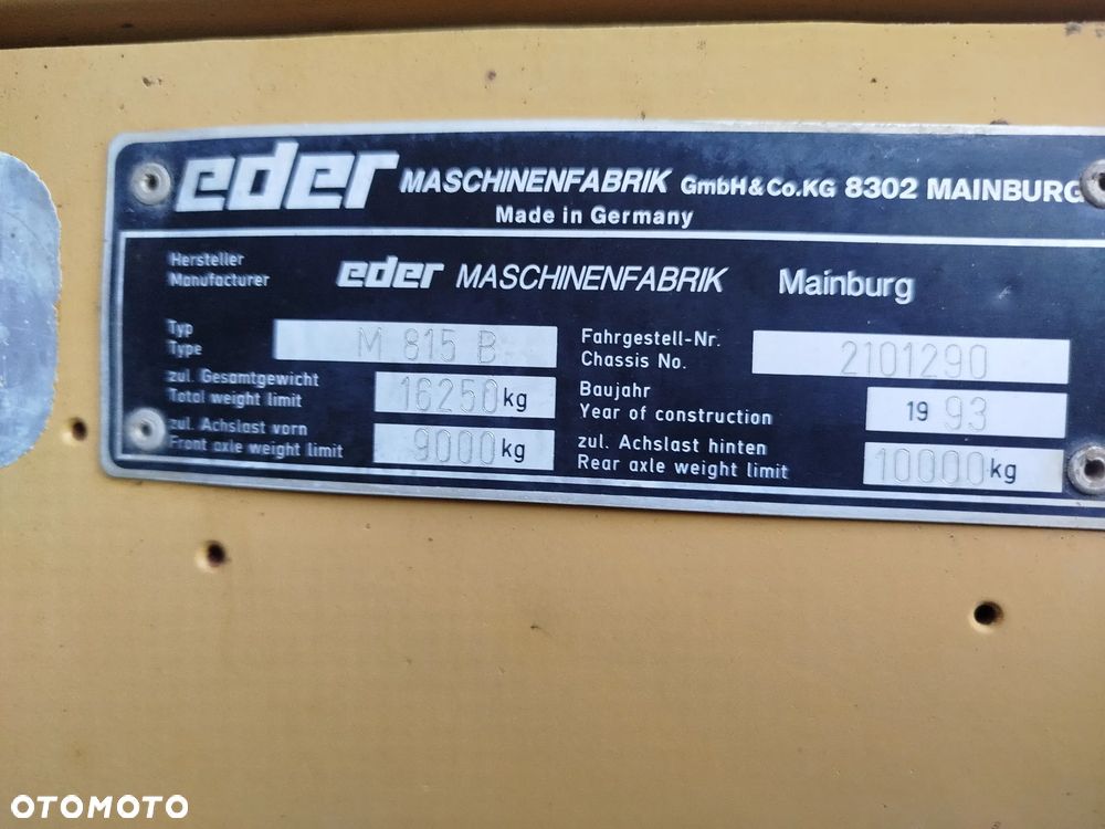 Eder 815 B - 17
