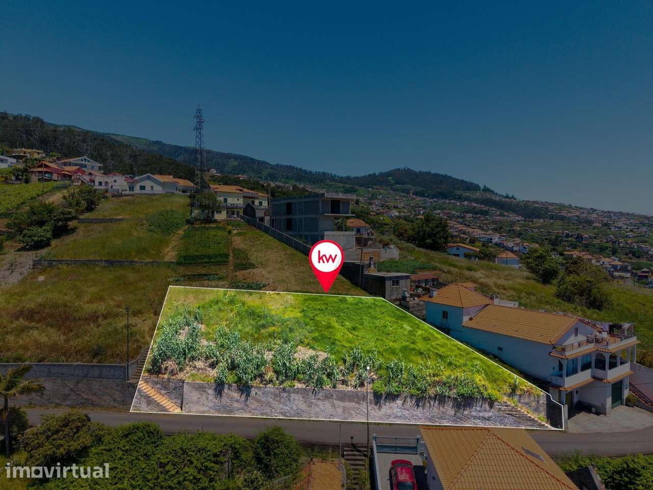 Terreno de 637m2 com Vista Mar e Montanha na Achada do Sarilho – Lombo - Full image: 5/22