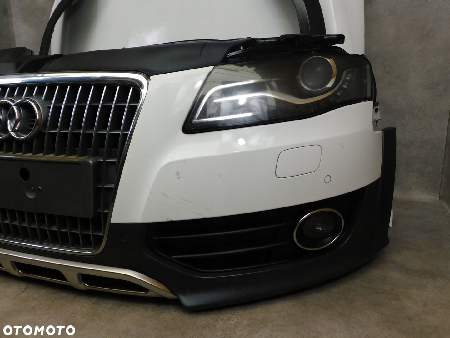 AUDI A4 B8 8K ALLROAD KOMPLETNY PRZÓD ZDERZAK LAMPY MASKA PAS XENON - 6