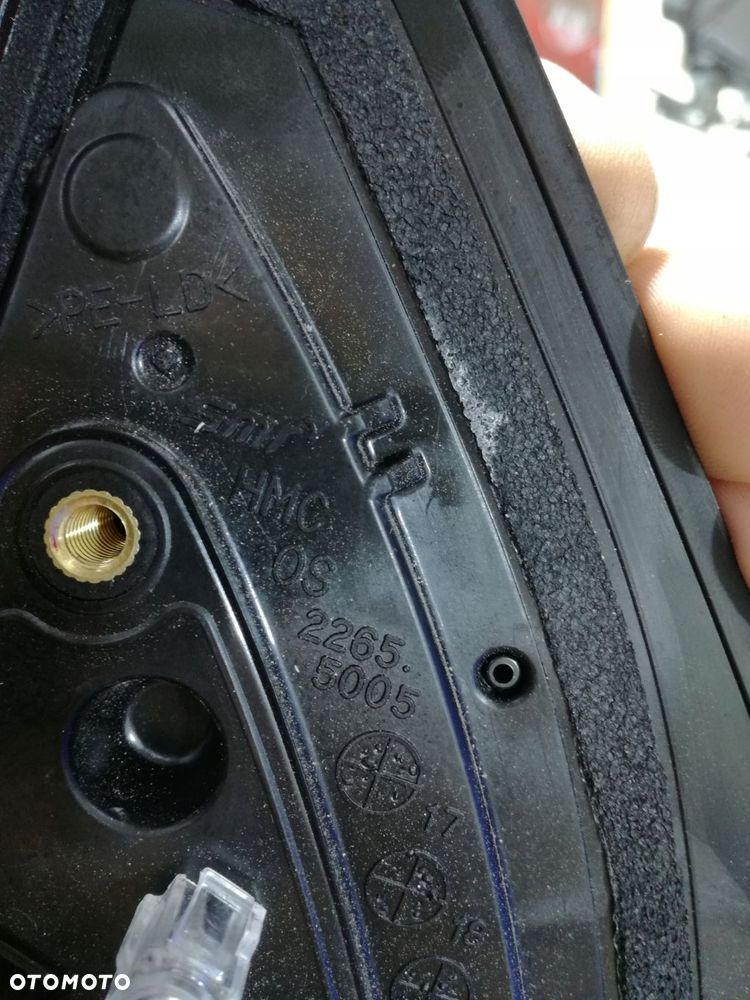 hyundai kona od 2017 lusterko lewe kompletne 6-pinów - 5