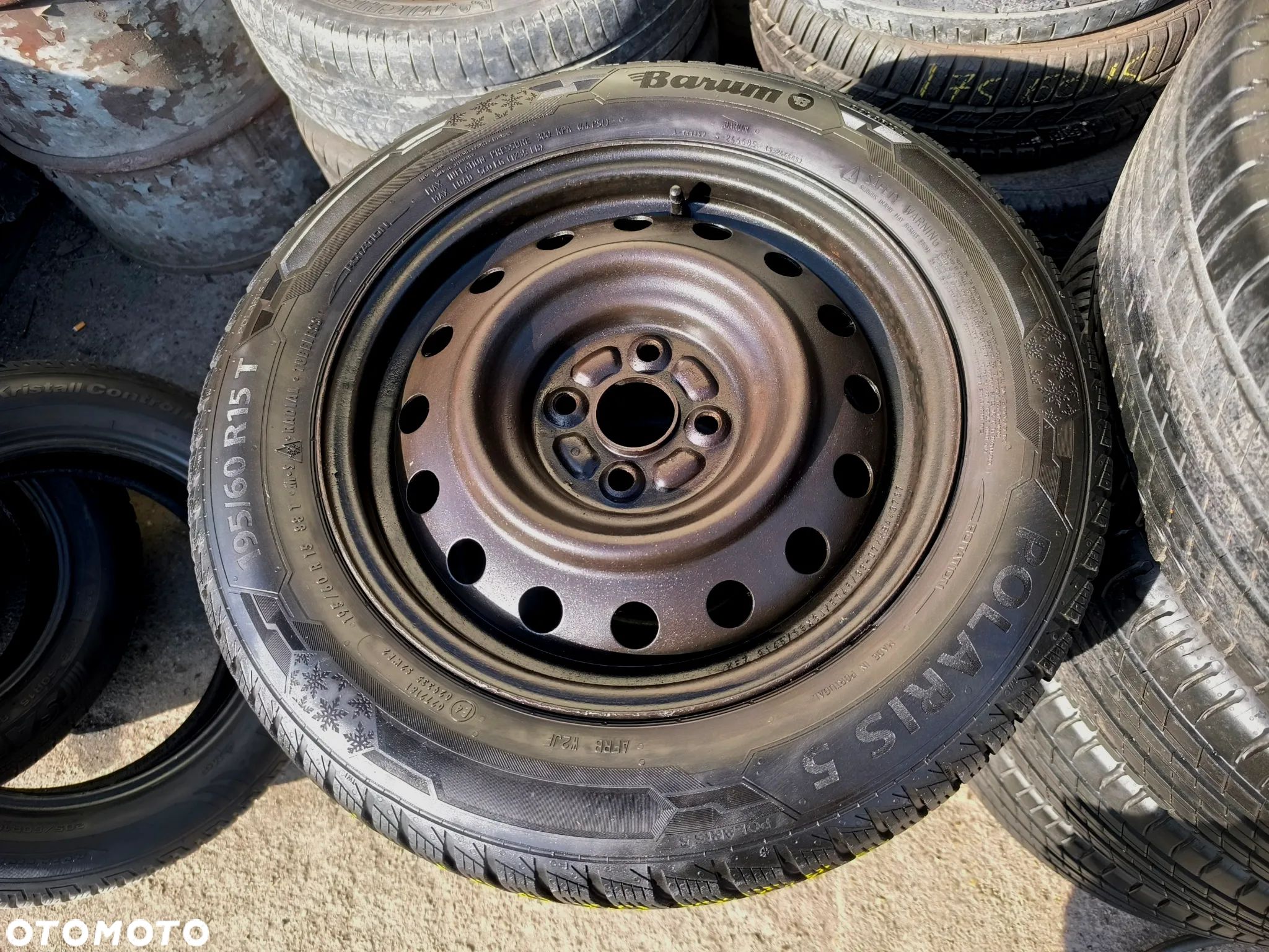 4x100 Felgi Stalowe Stal 15 Koła Zimowe Zima TOYOTA COROLLA E12 YARIS II 2 SUZUKI SWIFT MAZDA 323 DEMIO KIA RIO 3 III HYUNDAI I20 II 2 ACCENT BAYON - 1