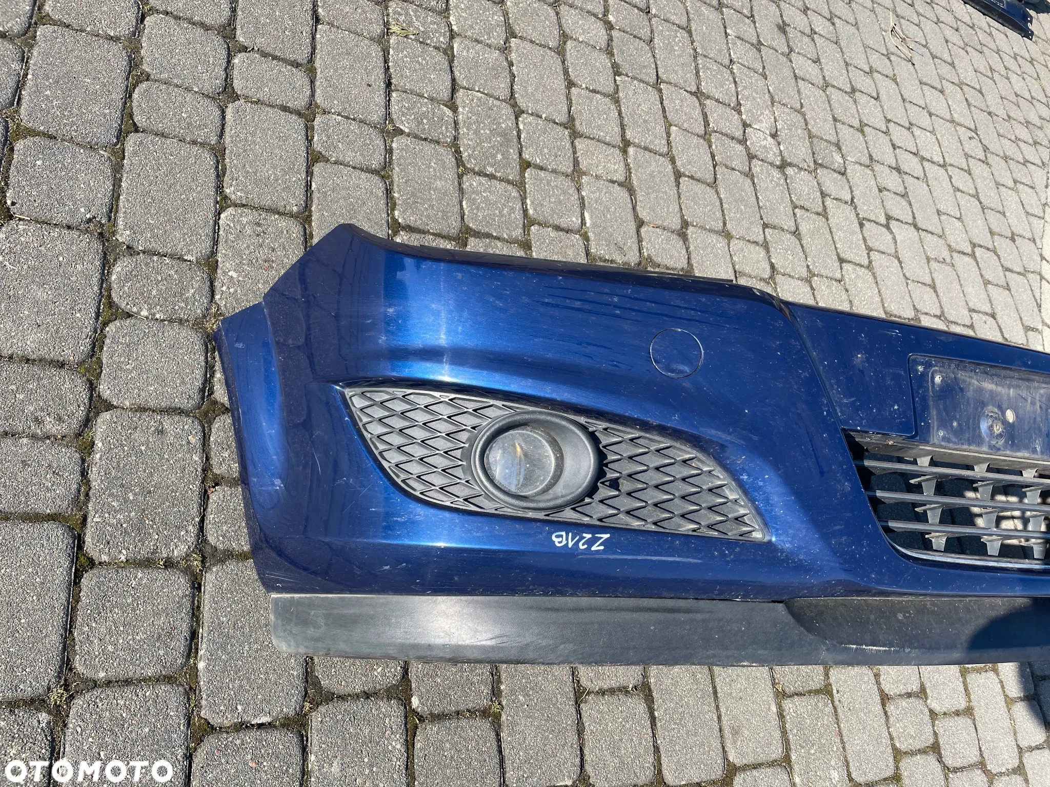 OPEL ASTRA H III PRZÓD KOMPLETNY BŁOTNIK LEWY PRAWY LAMPA REFLEKTOR PRZEDNI MASKA ZDERZAK GRILL Z21B - 4