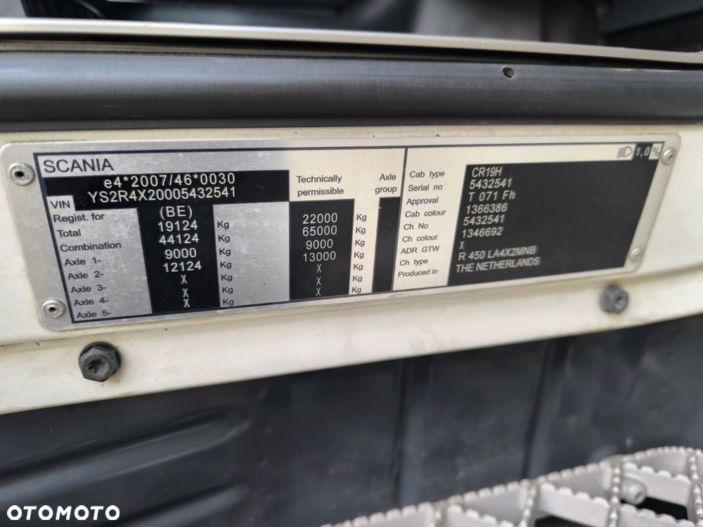 Scania R450 | HYDRAULIKA | FULL AIR | ACC | BEZ EGR - 36