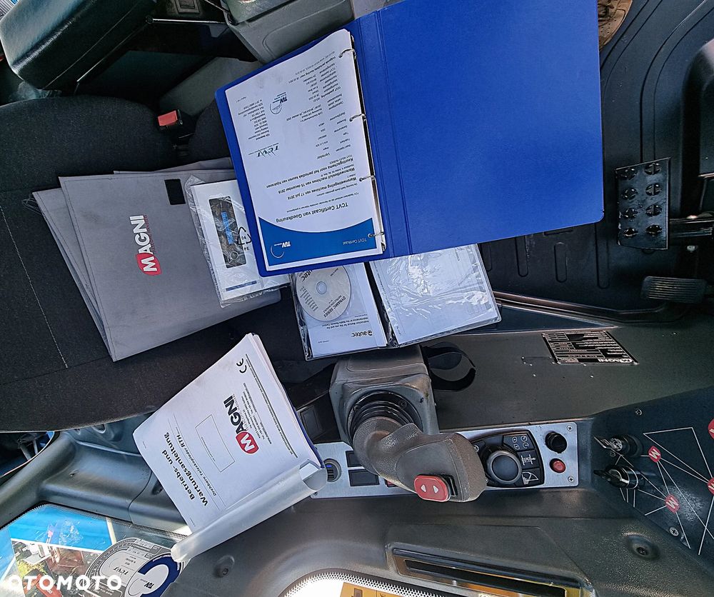 Magni RTH 5.21 Ładowarka teleskopowa 21 metrów 1361mtg Kosz (Pilot 2 funkcje) Wciągarka Bocian Łyżka Widły Jak Nowa z Salonu 2021r DEUTZ silnik z Norwegii KLIMA - 16