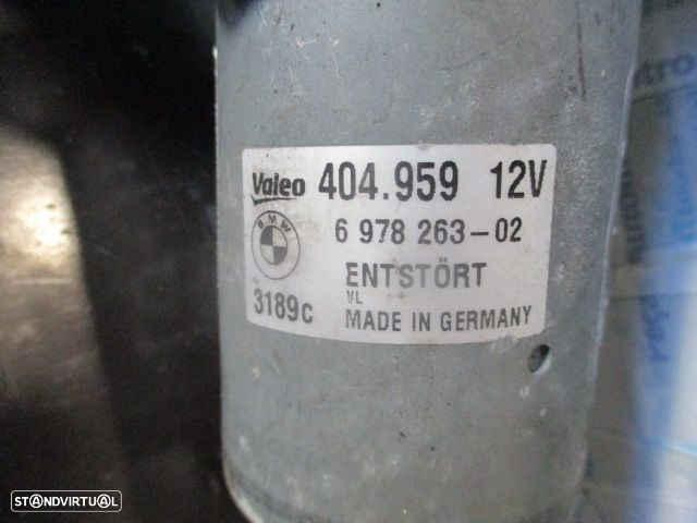 Motor Limpa Vidros Frente 697826302 BMW E90 LCI 2009 325I 24V 220CV 4P BEGE FRT VALEO - 3