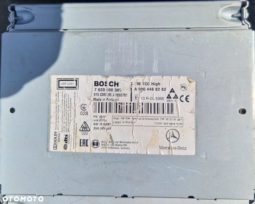 Radio Nawigacja Bosch Mercedes Actros MP4 - 10